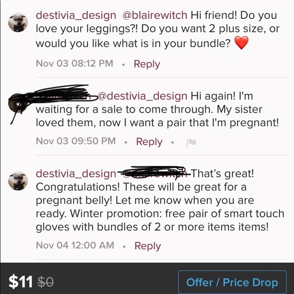 ❄️ One Size 0-14 Soft Black High Waist Leggings - Picture 3 of 6